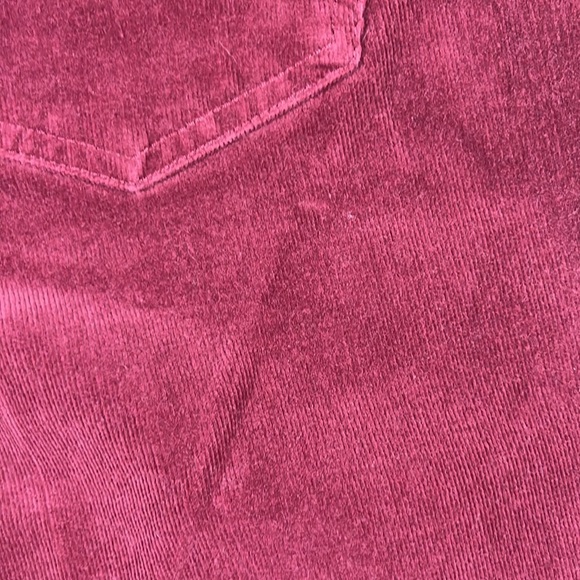 NYDJ Deep Red/Burgandy Marilyn Straight Corduroy pants
Size: 10 - Picture 3 of 7